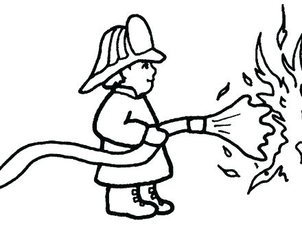 440x330 Fireman Coloring Pages Fireman Coloring Fireman Coloring Page