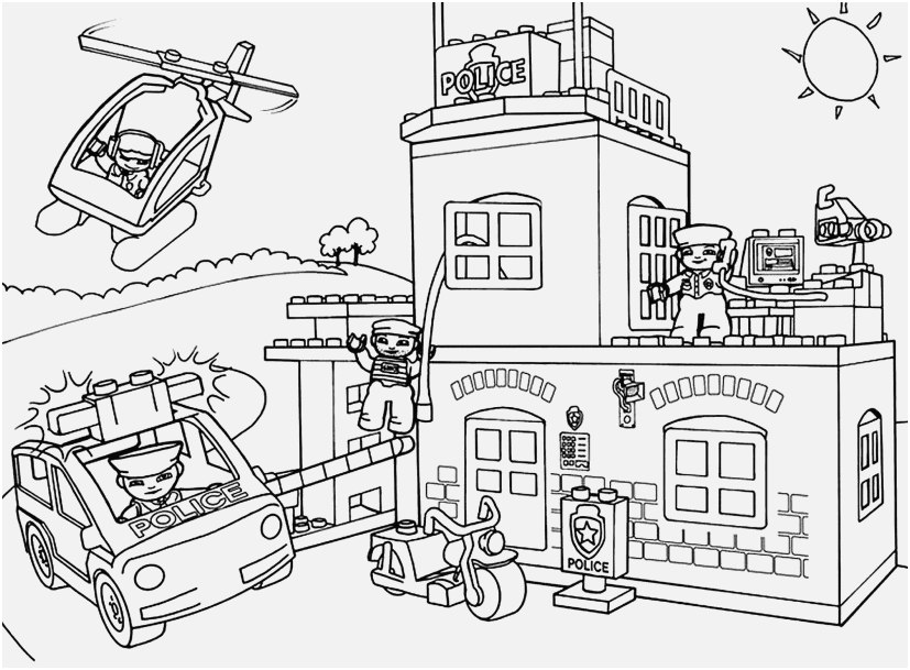 827x609 Fireman Coloring Pages Display Fire Station Coloring Page For Kids