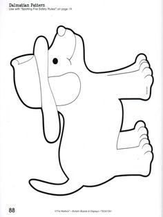 236x315 Fire Safety Printable Pattern