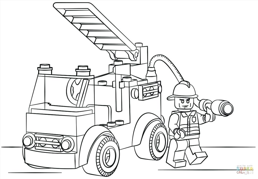 1024x711 Fire Truck Coloring Page Good Fire Truck Coloring Page Pic Fire