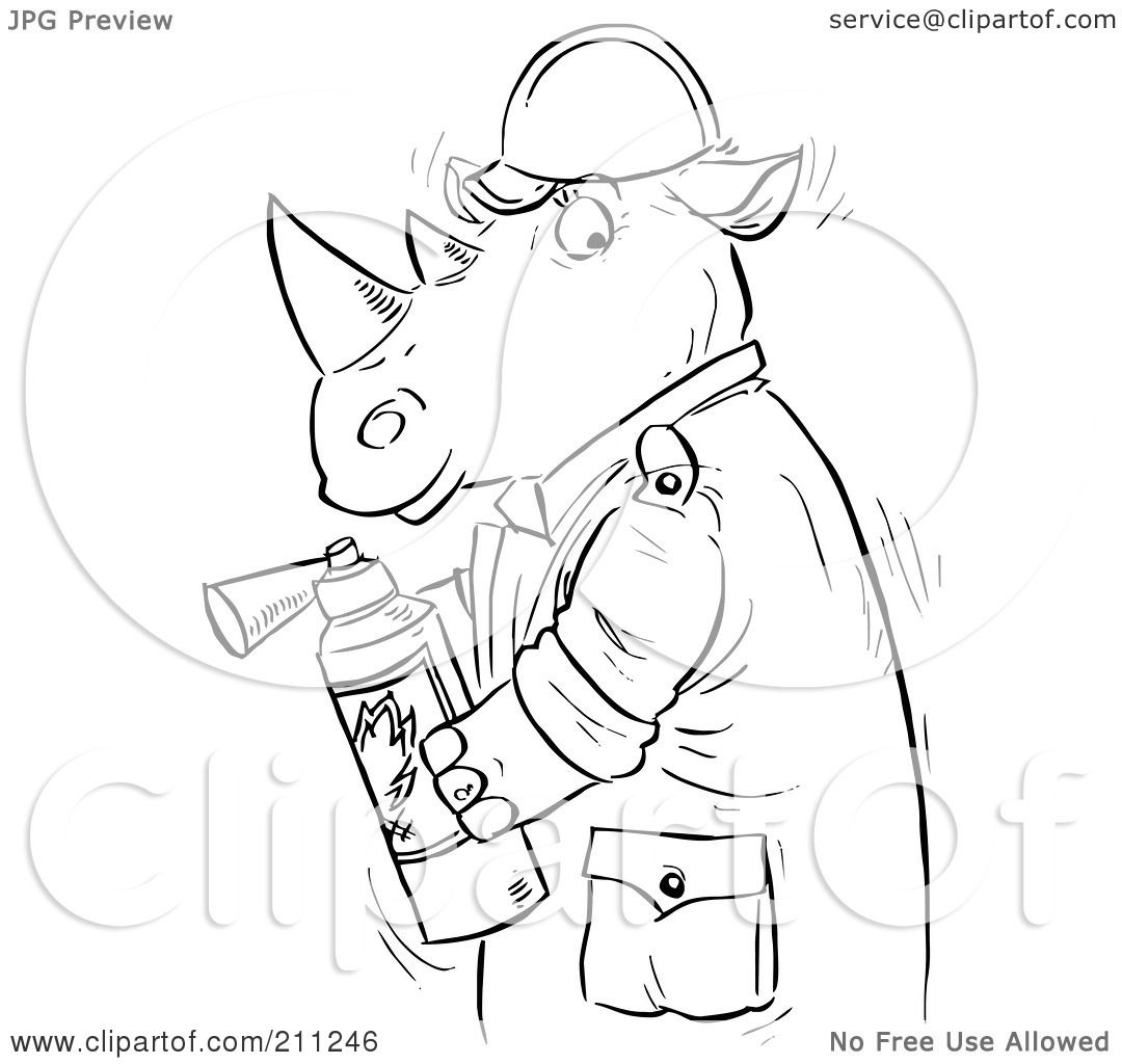 1080x1024 Royalty Free (Rf) Clipart Illustration Of A Coloring Page Outline