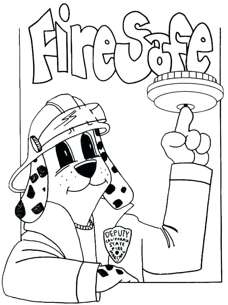 750x1000 Coloring Fire Extinguisher Coloring Page Hydrant Pages Sheet