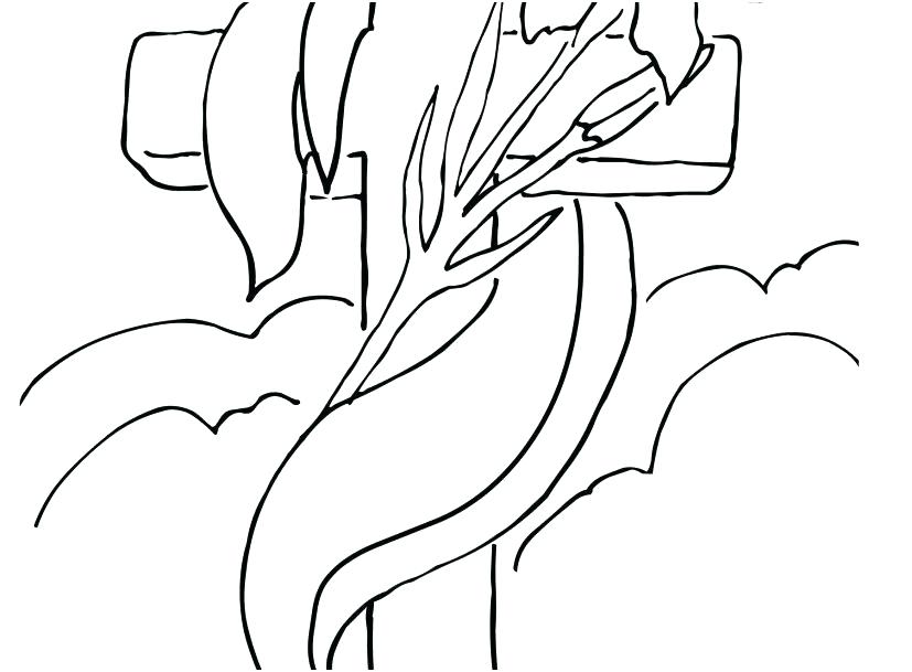 827x609 Coloring Page Cross Fire Extinguisher Coloring Page Cross