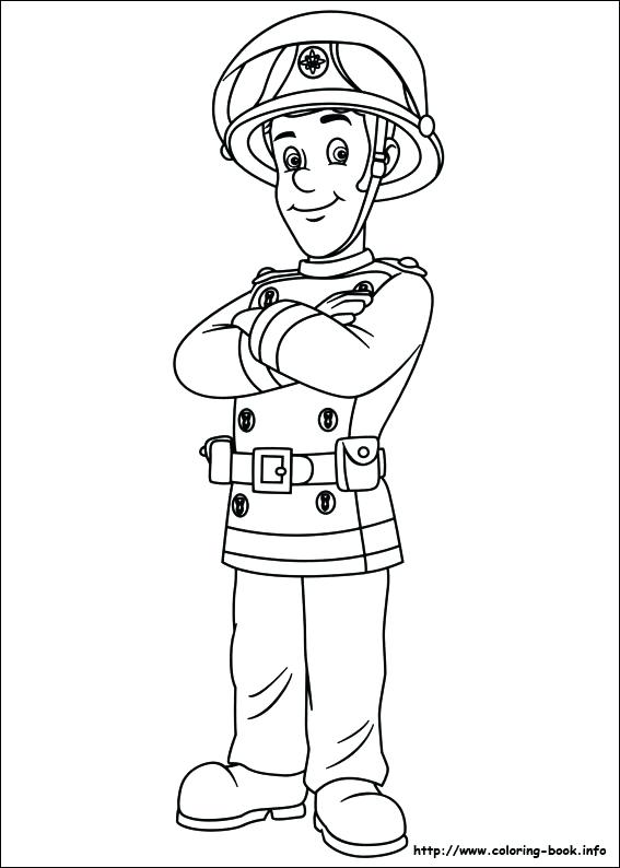 567x794 Girl Firefighter Coloring Pages Kids Coloring Fireman Coloring