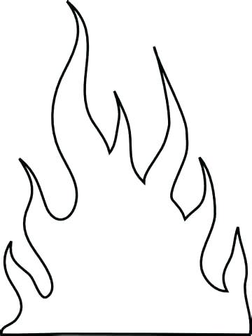 360x480 Flames Coloring Pages Fire Coloring Pages Coloring Pages Of Flames