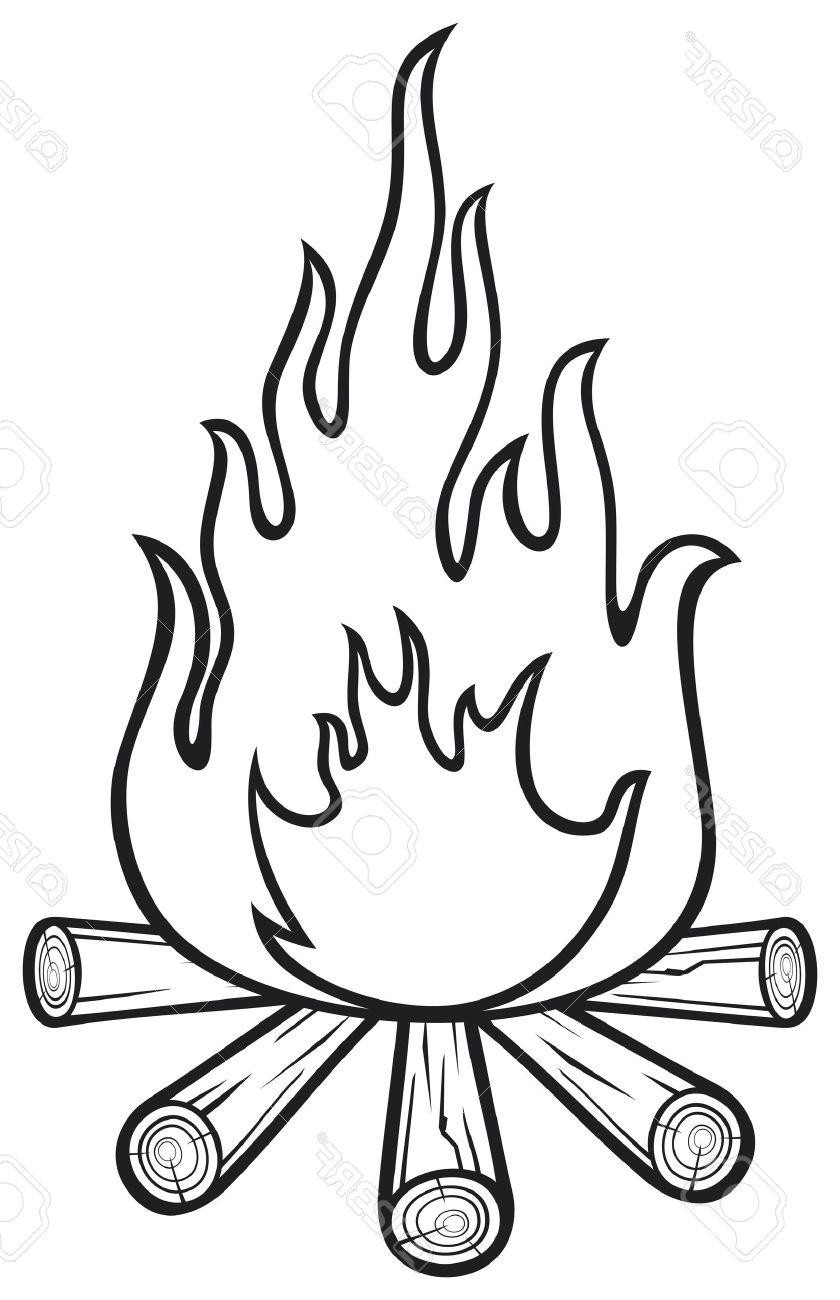 840x1300 Fancy Design Fire Clipart Halloween Coloring Pages Flame Clip Art
