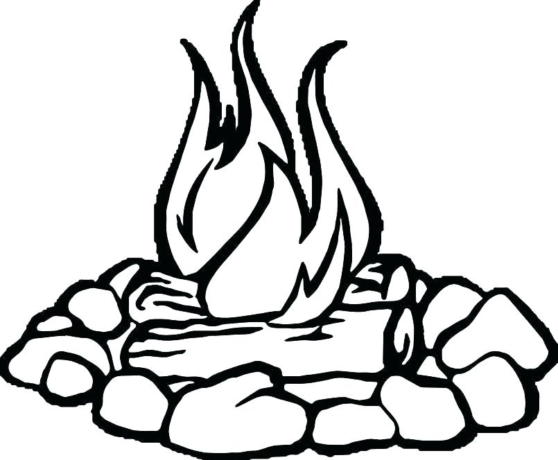 805x664 Fire Coloring Page Fire Hydrant Coloring Page Fire Coloring Pages