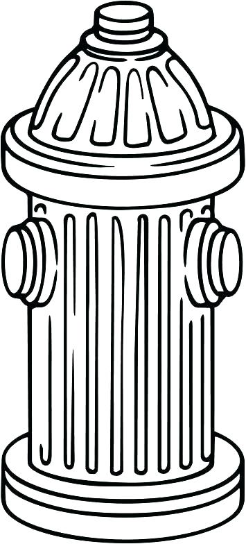 355x784 Fire Hydrant Template Fire Extinguisher Coloring Page Fire Hydrant