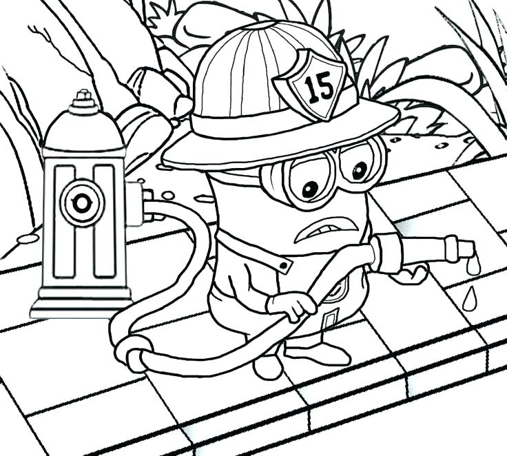 736x662 Fire Prevention Coloring Pages Coloring Pages Of Fire Fire Safety