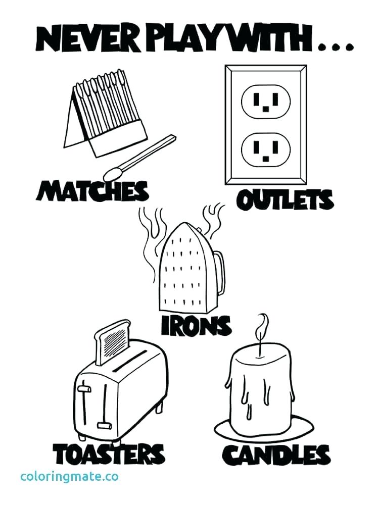 750x1000 Free Fire Safety Coloring Pages Fire Coloring Page Coloring Pages