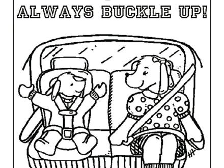 440x330 Fire Safety Coloring Page