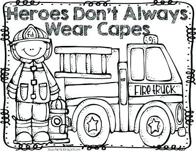 400x309 Fire Prevention Week Coloring Pages Here Are Fire Prevention