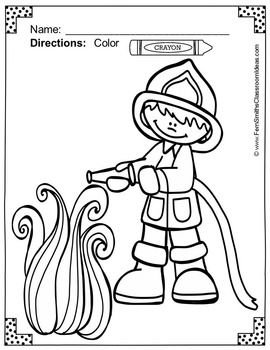 270x350 Fire Safety Coloring Pages Dollar Deal Fire Safety, Safety