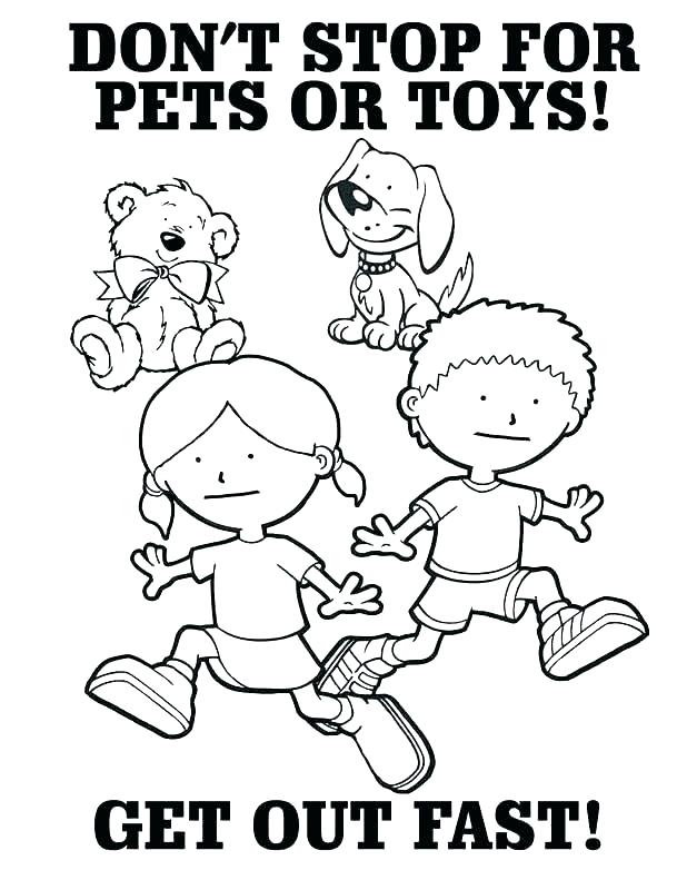 618x800 Of Fire Safety For Kids Coloring Pages For Safety Coloring