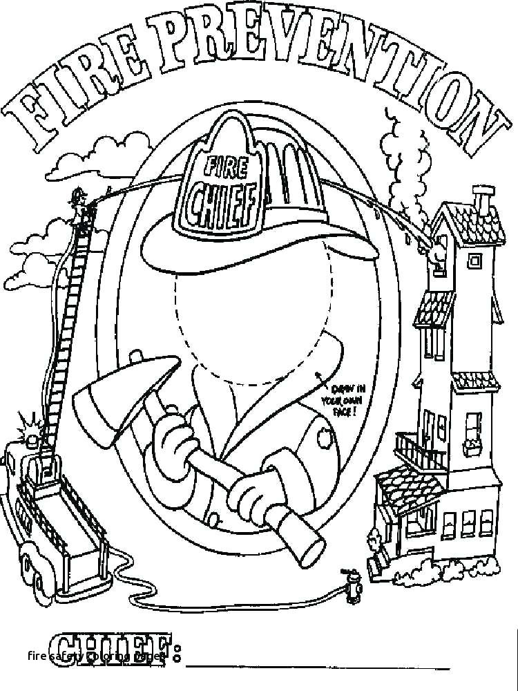 750x1000 Coloring Pages For Fire Prevention Week Awesome Fire Safety