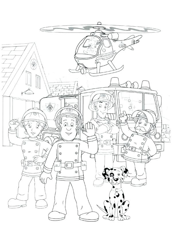 600x840 Fire Department Coloring Pages Cross Fire Dept Coloring Pages Free