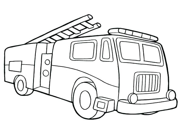 600x450 Firetruck Coloring Page Fire Truck Printable Coloring Pages Fire