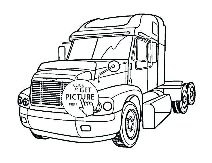 736x568 Fire Truck Color Page Free Truck Coloring Pages Tow Truck Pictures