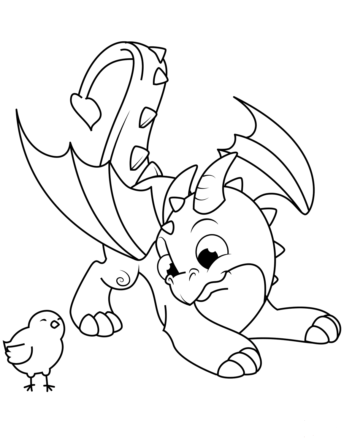 1159x1500 35 Free Printable Dragon Coloring Pages