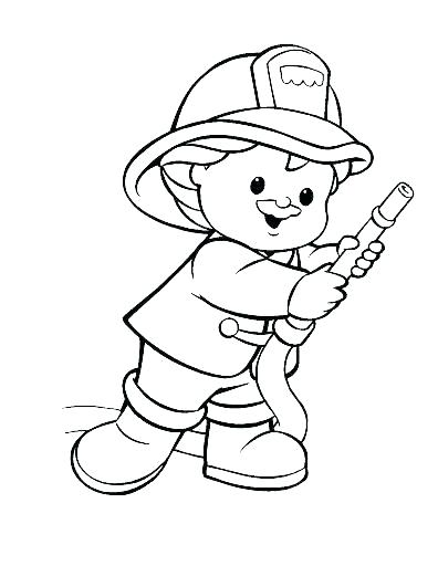 396x512 Firefighter Badge Coloring Page Firefighter Coloring Page Fireman