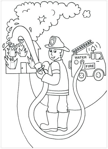 361x496 Firefighter Coloring Books Popular Fire Fighting Coloring Pages
