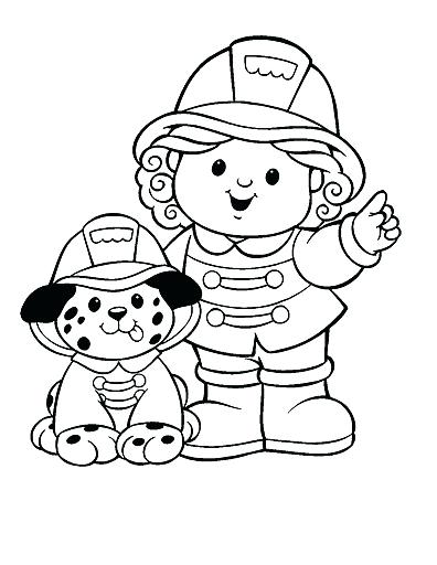 396x512 Free Fire Fighting Coloring Pages