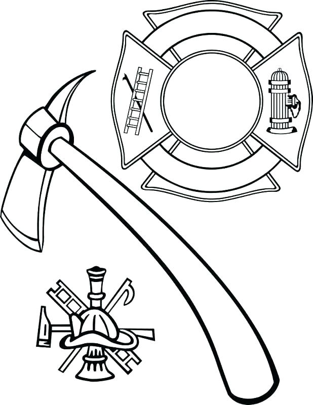 618x800 Printable Fireman Hat