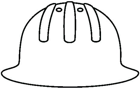 463x292 Firefighter Hat Coloring Page Fireman Cl Firefighter Hat Coloring