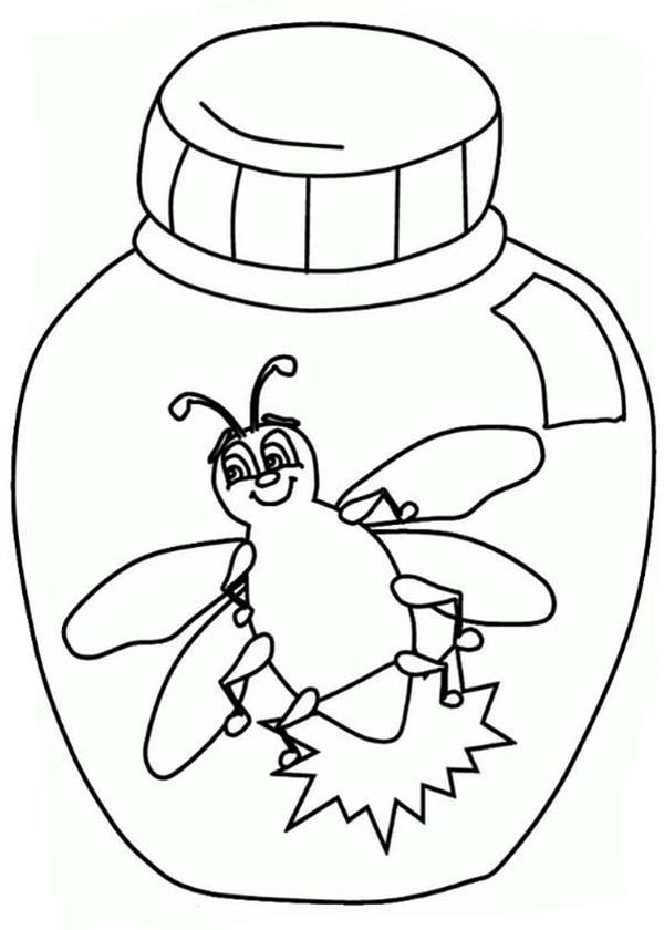 600x840 Firefly In A Jar Coloring Page Color Luna