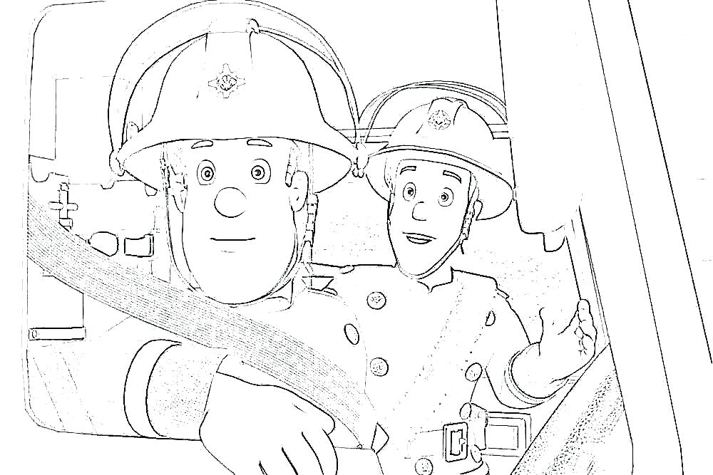 1000x667 Fireman Coloring Sheet Fire Fighter Coloring Pages Fireman