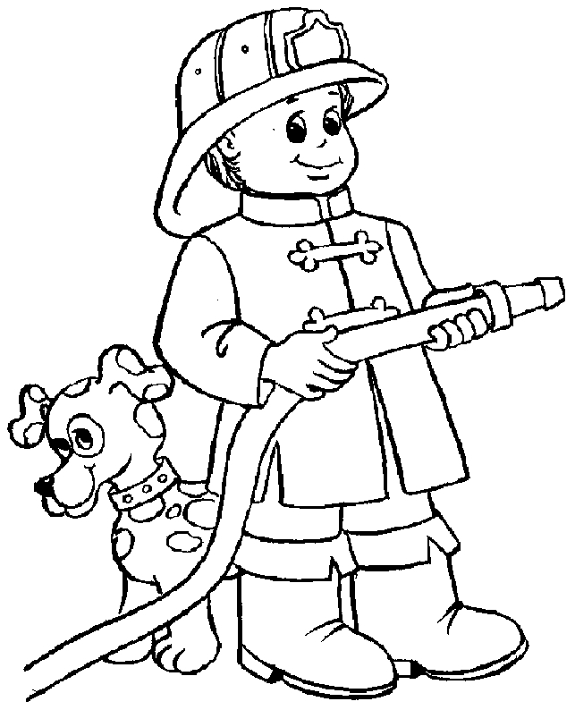643x794 Firefighter Coloring Pages Printable Fireman Coloring Pages Free