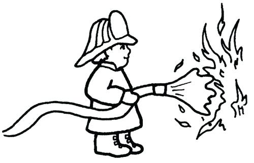 500x321 Fireman Coloring Pages Fireman Coloring Pages Free Printable Hub