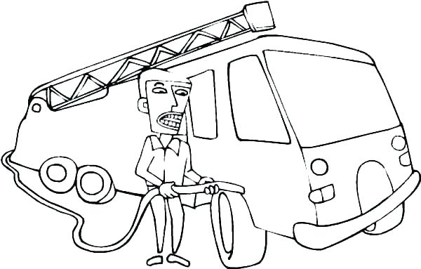 600x383 Fireman Hat Coloring Pages Free Printable Firefighter Hat Template