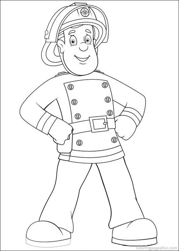 571x800 Fireman Sam Coloring Pages 30 Applique Patterns Amp Idea