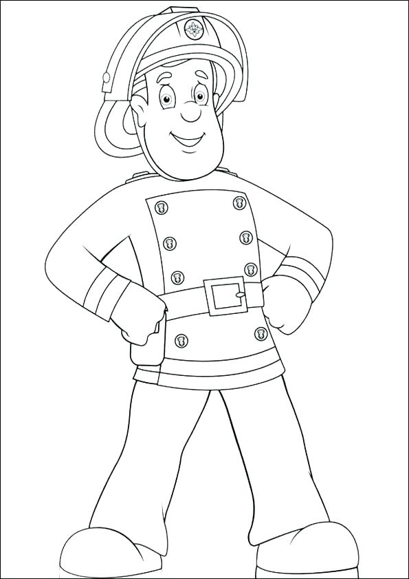 595x841 Fireman Sam Coloring Pages Fireman Coloring Pages Fireman Coloring