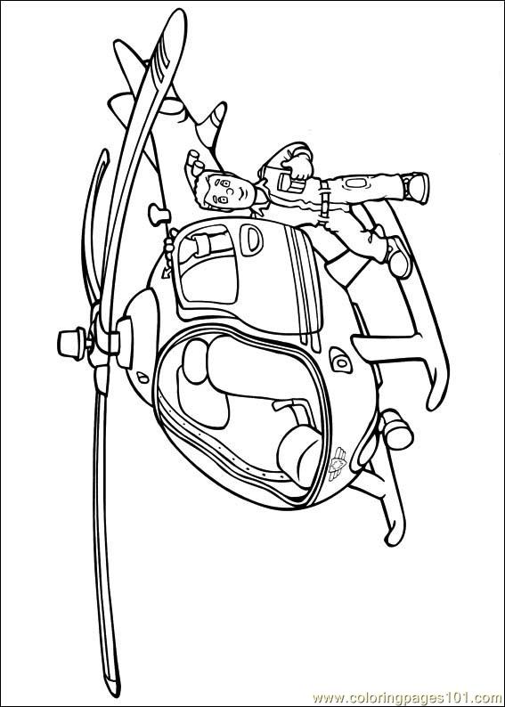 567x794 Fireman Sam 17 Coloring Page