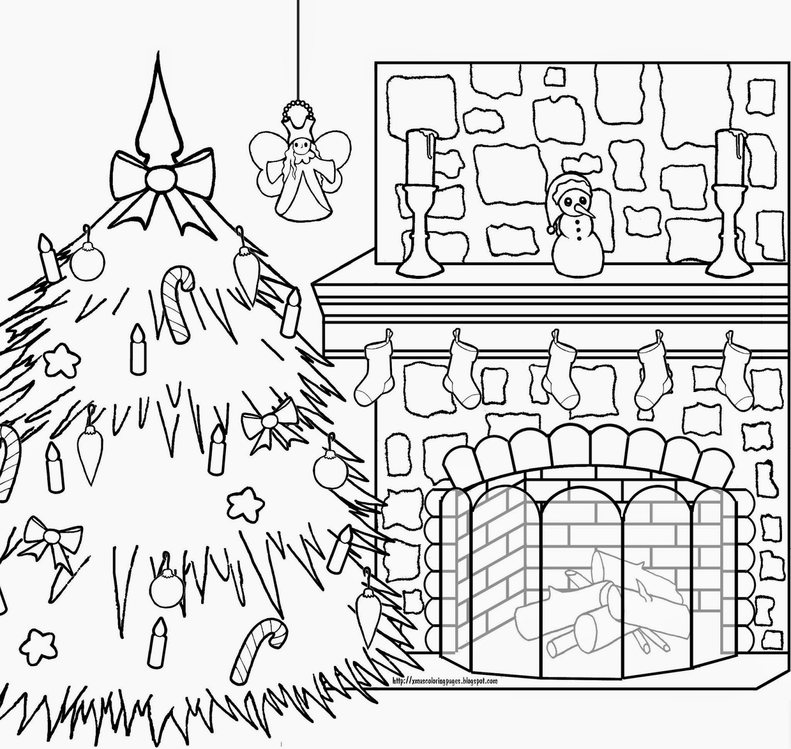1600x1515 Xmas Coloring Pages
