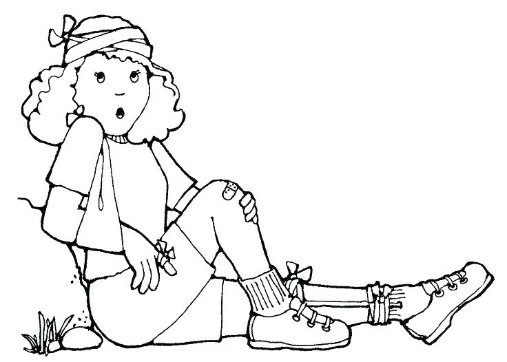 736x526 First Aid Coloring Pages Printable Free First Aid Coloring Sheets