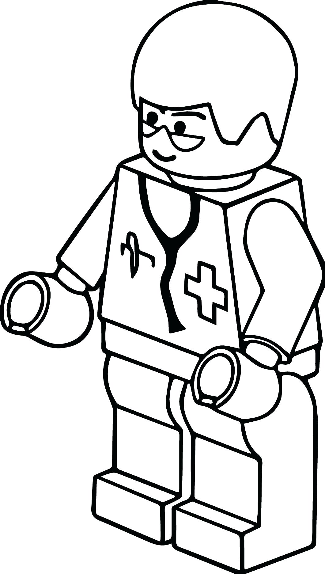 1061x1873 Coloring Page ~ Doctor Coloring Page Outline Of Cartoon With First