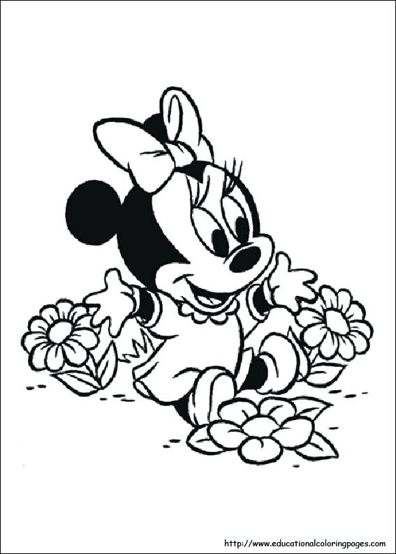 567x794 Minnie Mouse Coloring Pages Mouse Colouring Pictures Minnie Mouse