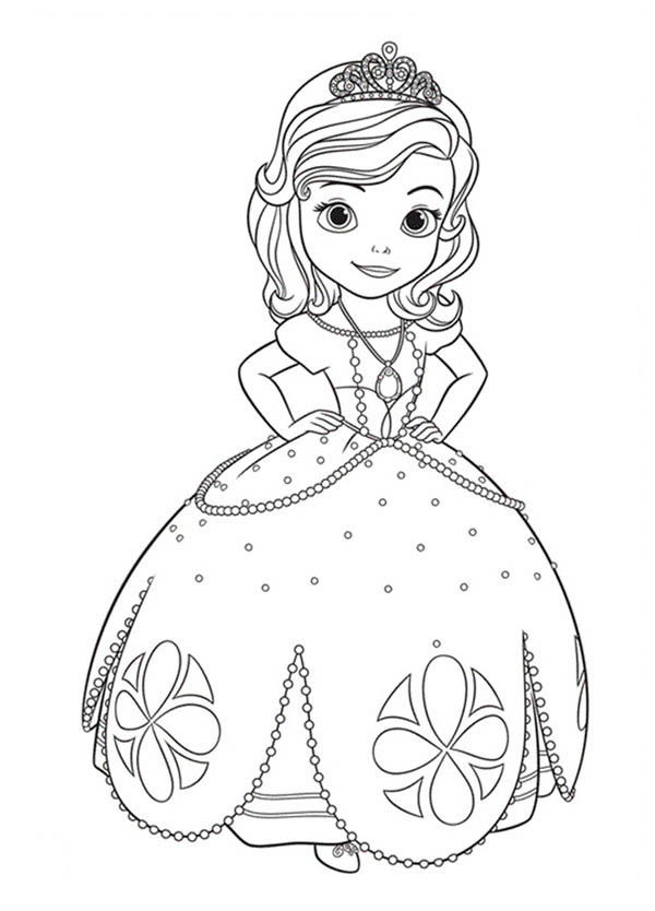 600x834 Remarkable Decoration Princess Sofia Coloring Pages Princess Sofia