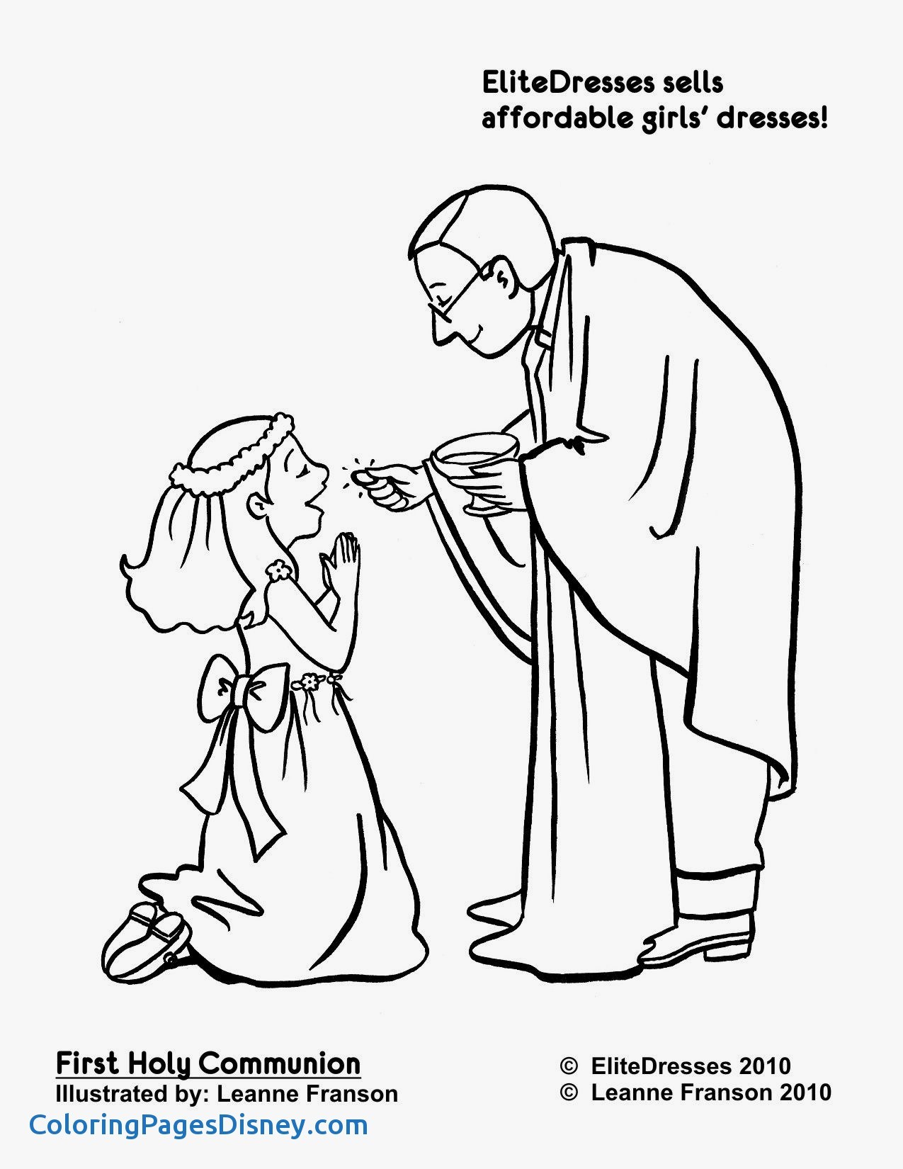 1275x1650 First Communion Coloring Pages Inspirational Religious Printable