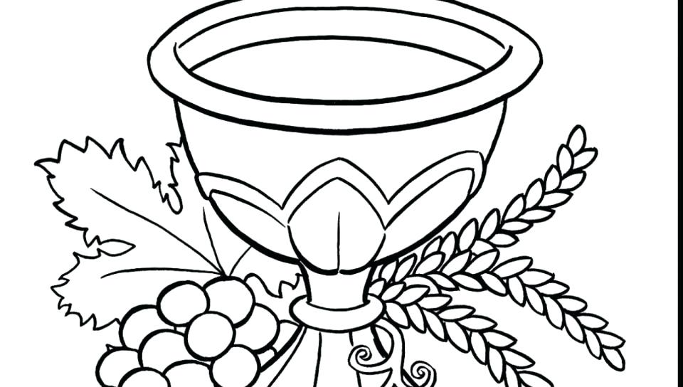 960x544 Communion Coloring Pages Printable Printable Coloring First