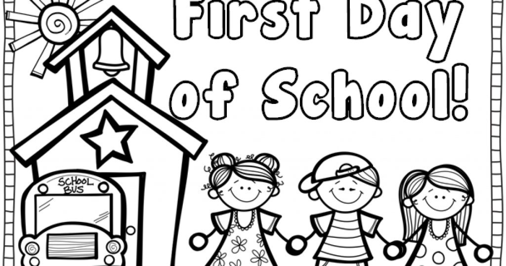 1024x538 Creative Decoration First Day Of School Coloring Pages First Day