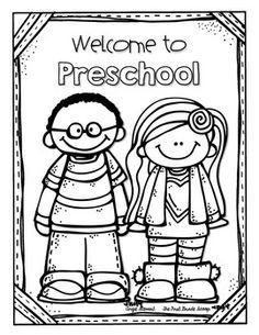 236x305 Free Editable Coloring Page For The First Day Of School! Preschool