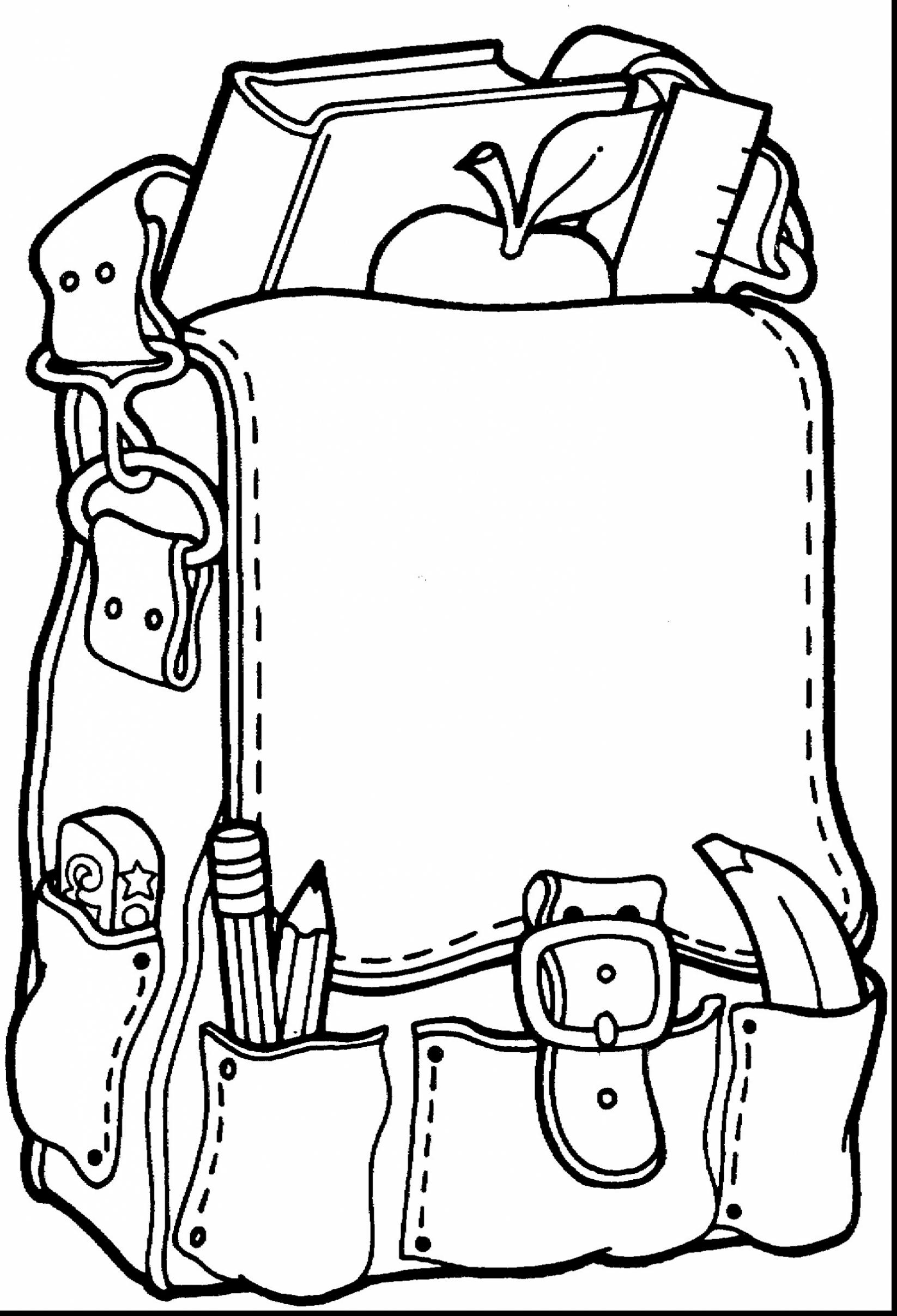 1646x2415 Fantastic My First Day School Coloring Page With Of Throughout