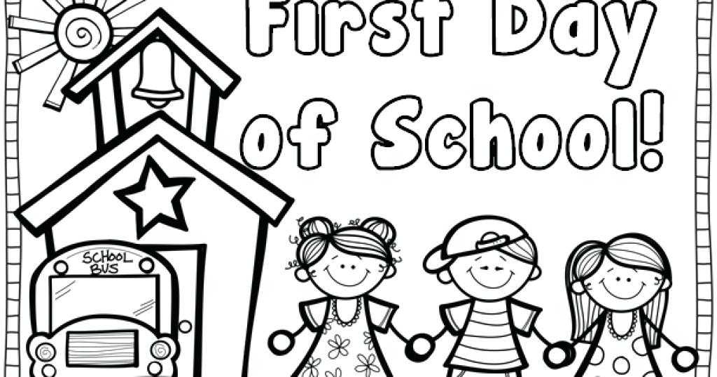 1024x538 1st Day Of School Coloring Sheets Coloring Collection