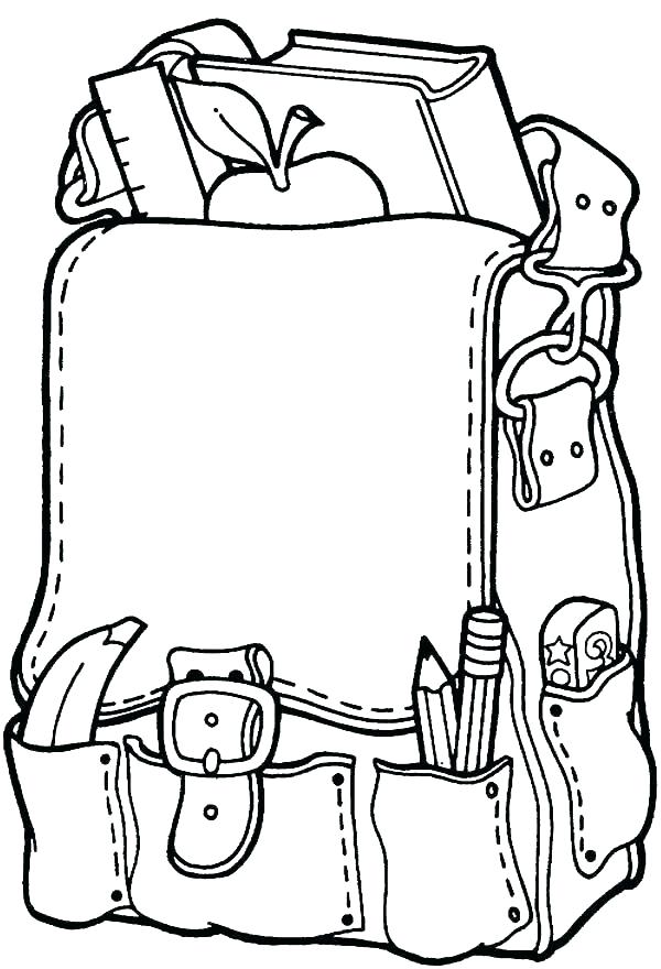 600x880 First Day Of School Coloring