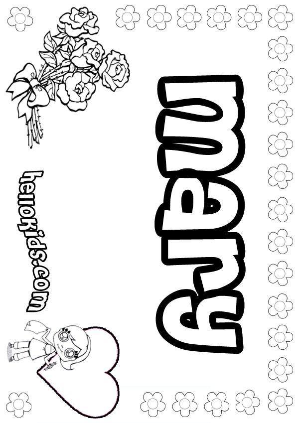 600x849 Mary Coloring Page Coloring Pagesprintables,templates