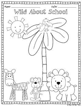 270x350 Freebie Back To School Color Page And Writing Center Image 2